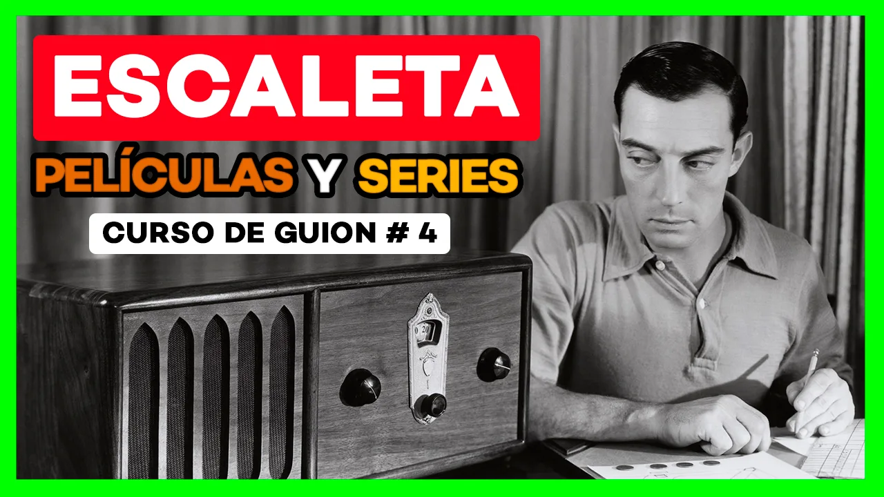 como escribir escaleta peliculas series curso guion aprendercine.com
